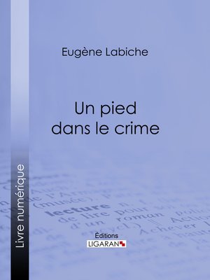 cover image of Un pied dans le crime
